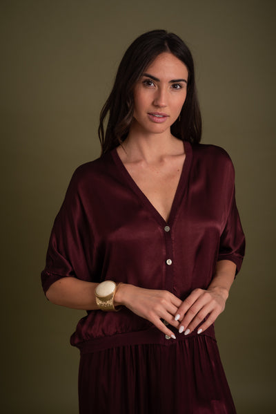 Chaqueta Pravia Burdeos