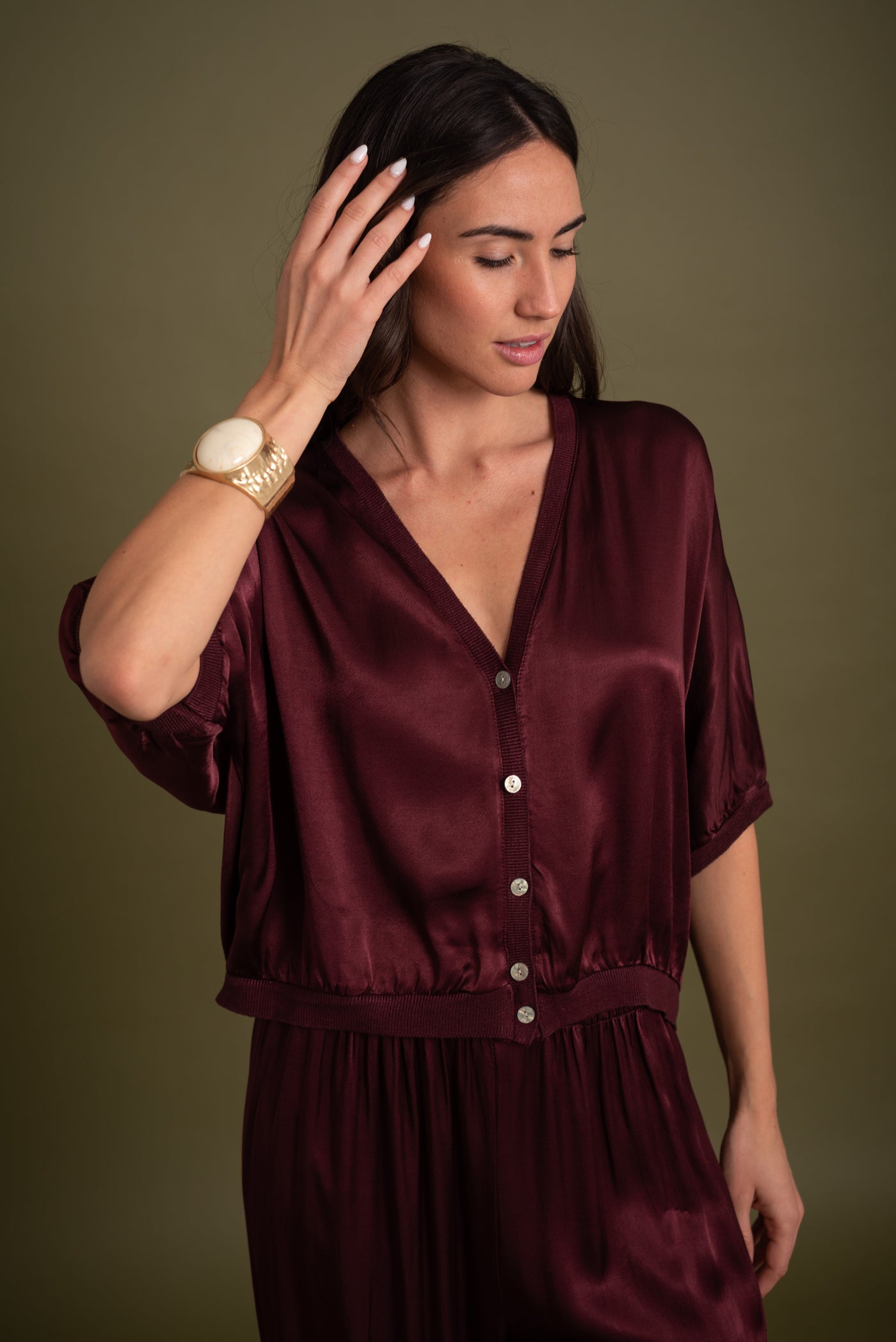 Chaqueta Pravia Burdeos