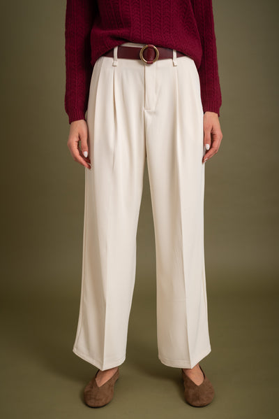 Pantalon Pinza Crudo