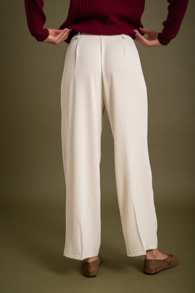 Pantalon Pinza Crudo