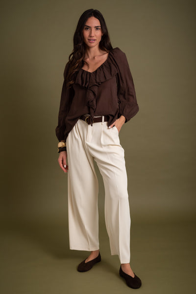 Blusa Ainara Chocolate