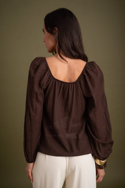 Blusa Ainara Chocolate