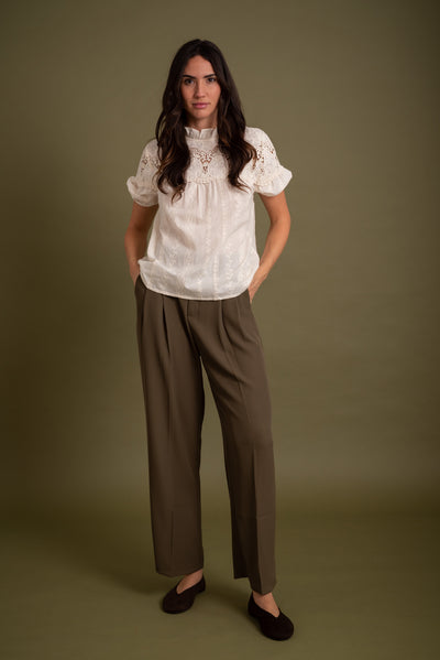 Pantalon Pinza Verde Caza
