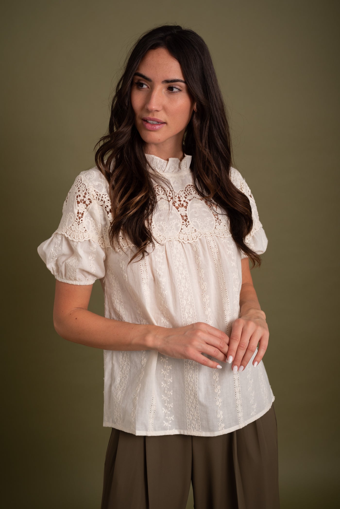 Blusa Andrea Crudo
