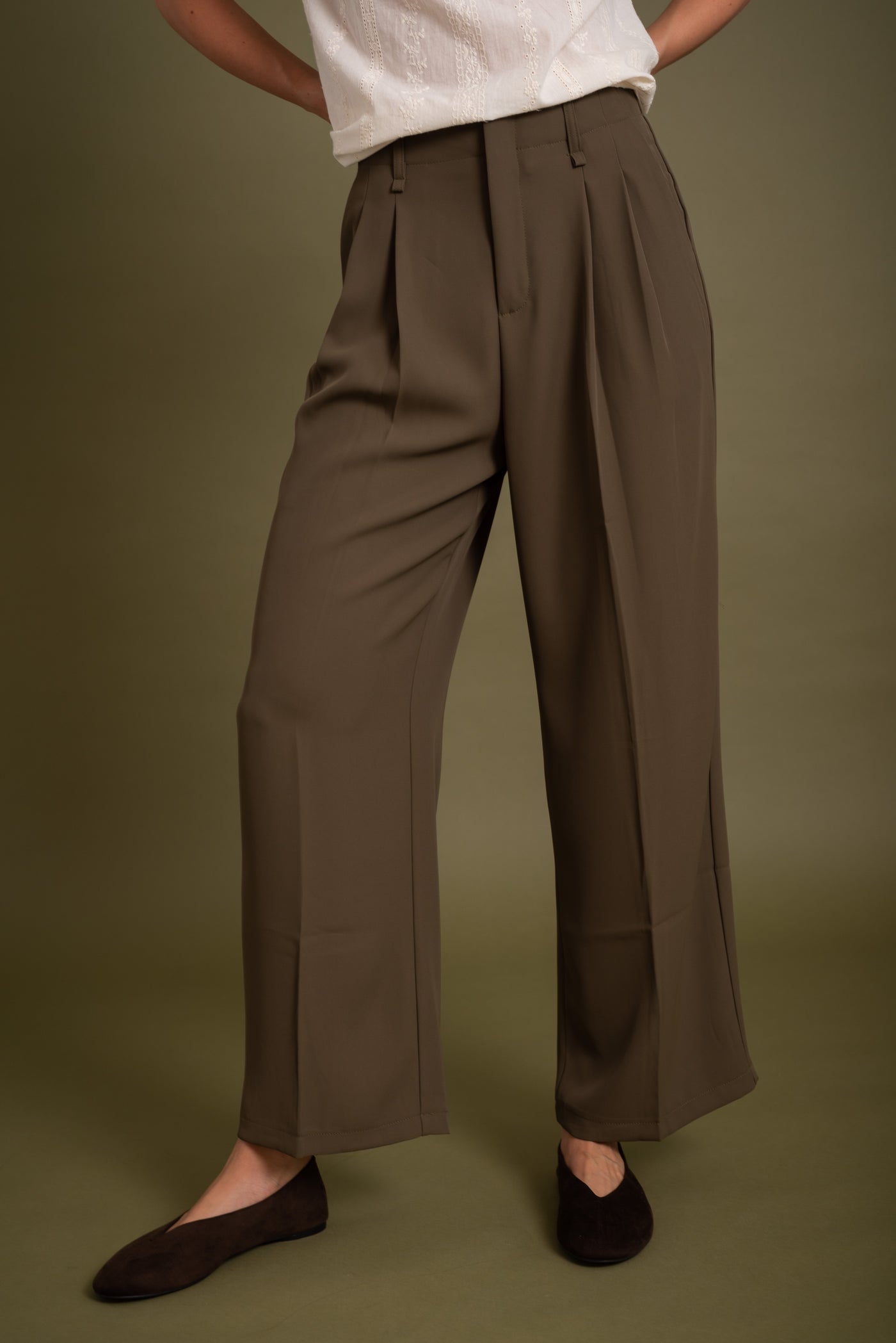 Pantalon Pinza Verde Caza