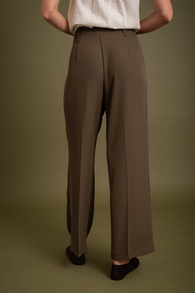 Pantalon Pinza Verde Caza