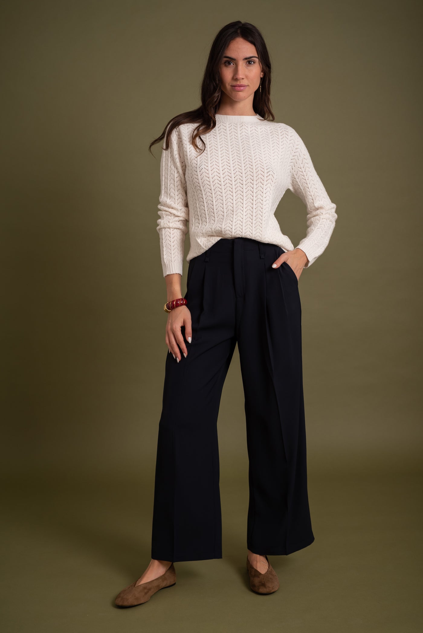 Pantalon Pinza Marino