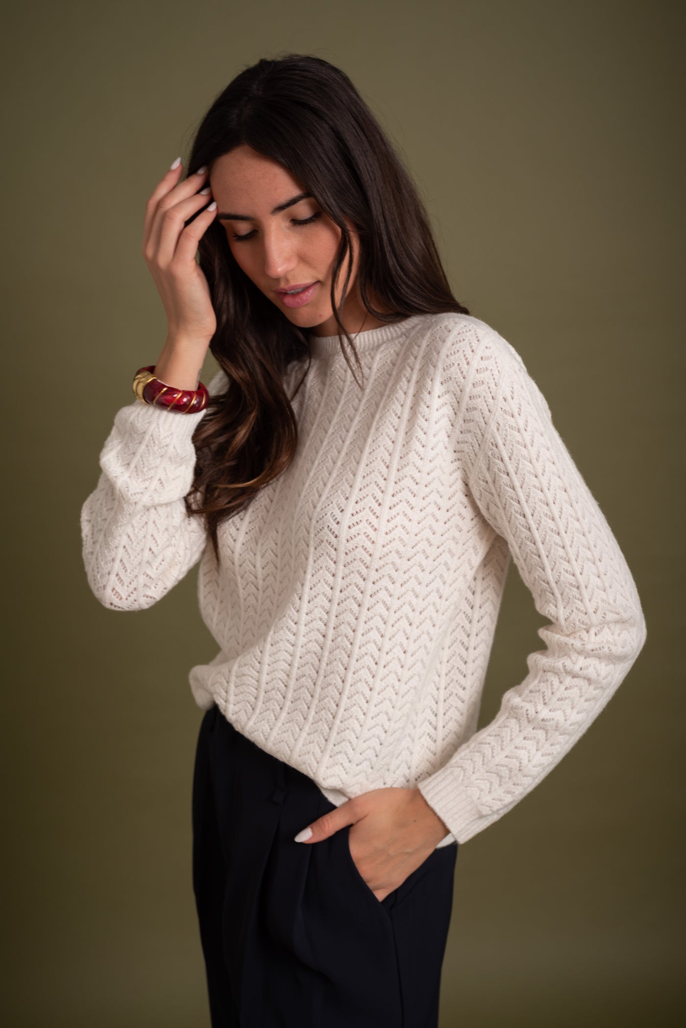 Brazalete Burdeos