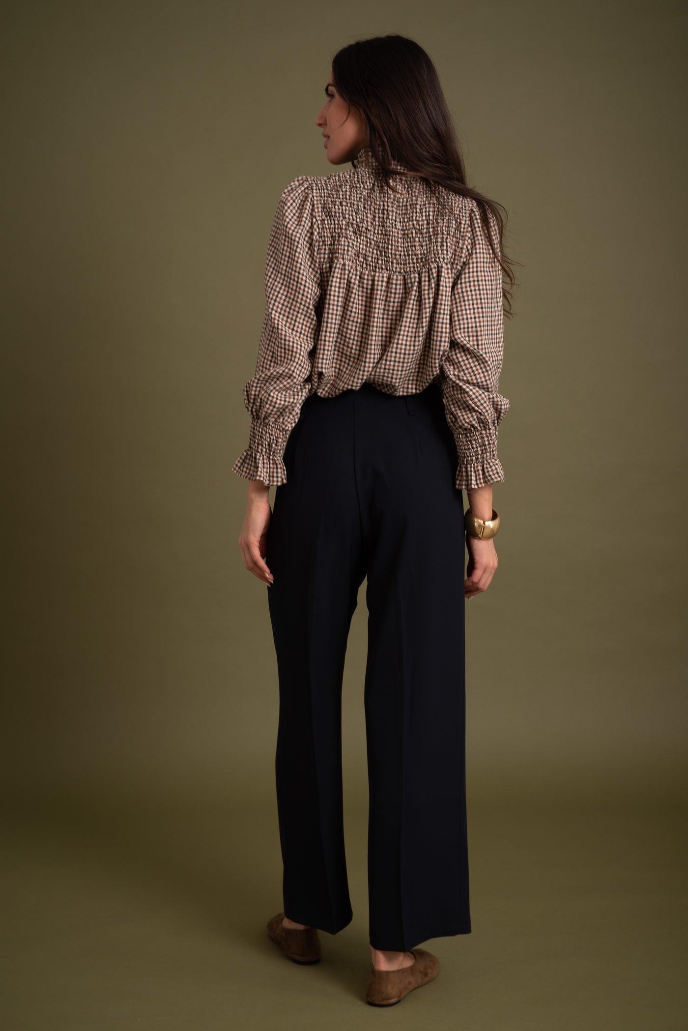 Blusa Carla Camel