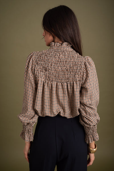 Blusa Carla Camel