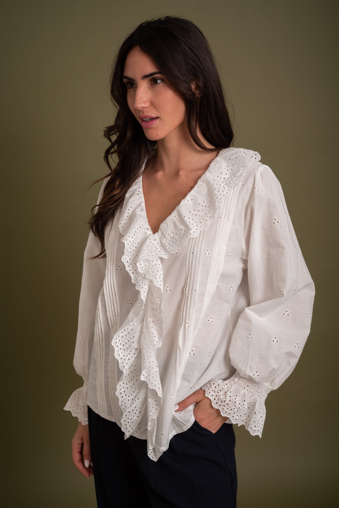 Blusa Lidia Blanco