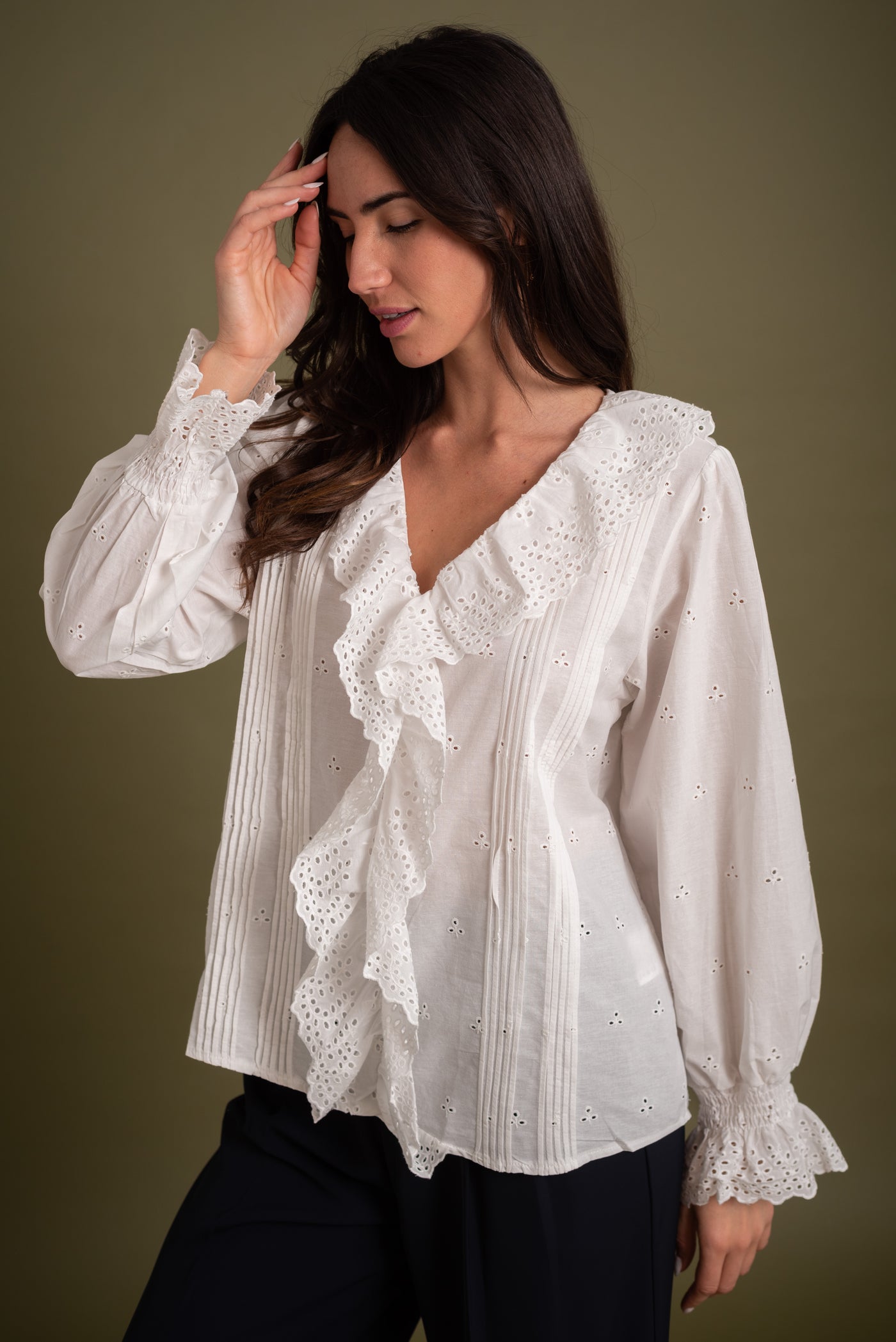 Blusa Lidia Blanco
