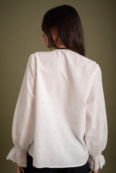 Blusa Lidia Blanco