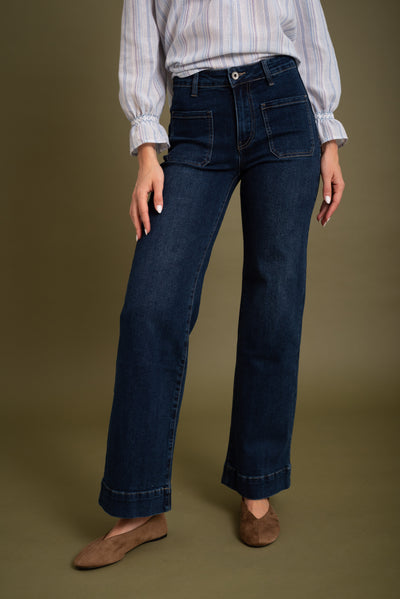 Jeans Alejandra Denim Oscuro