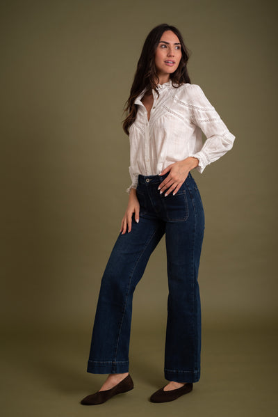 Jeans Alejandra Denim Oscuro