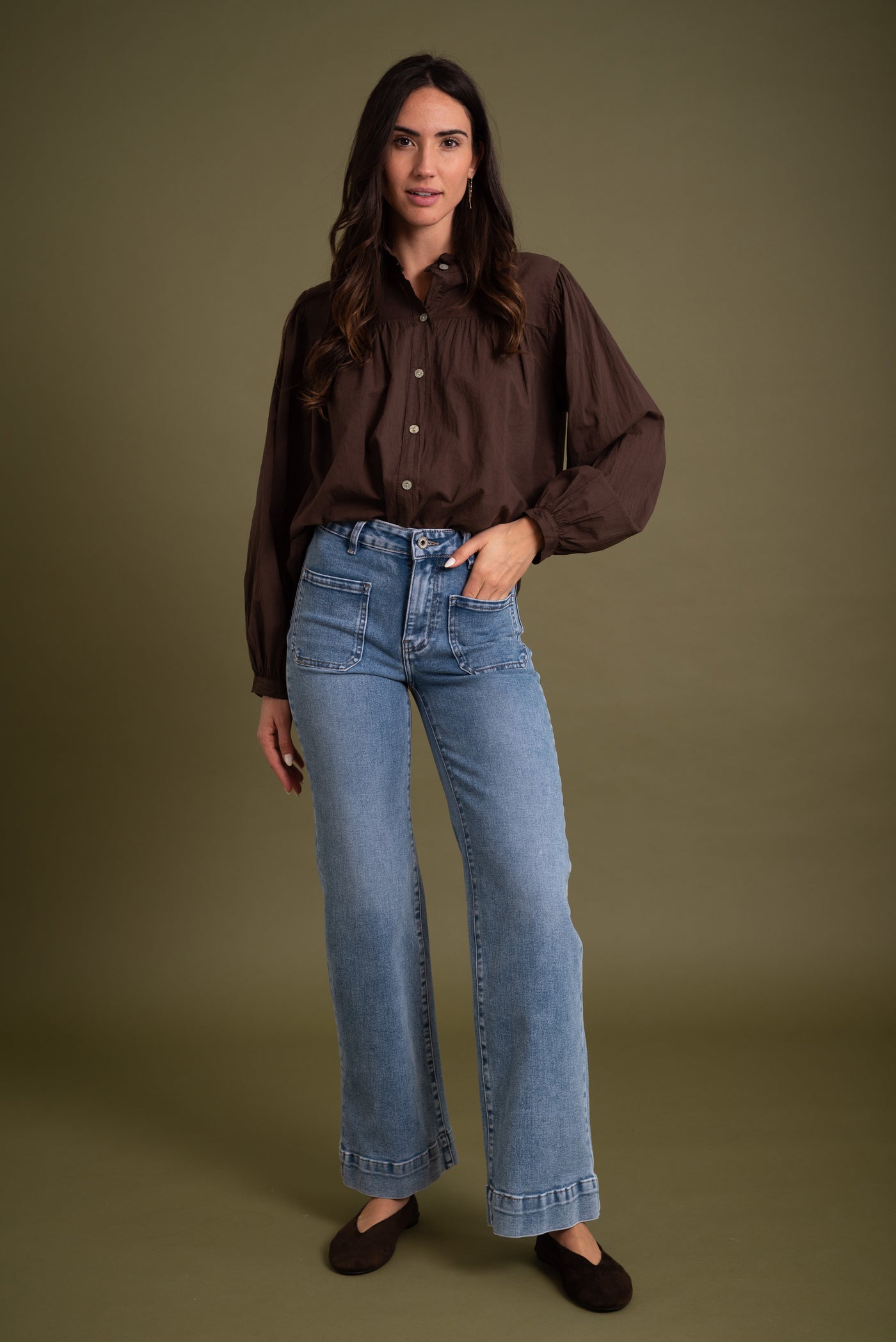 Blusa Laura Chocolate