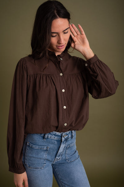 Blusa Laura Chocolate