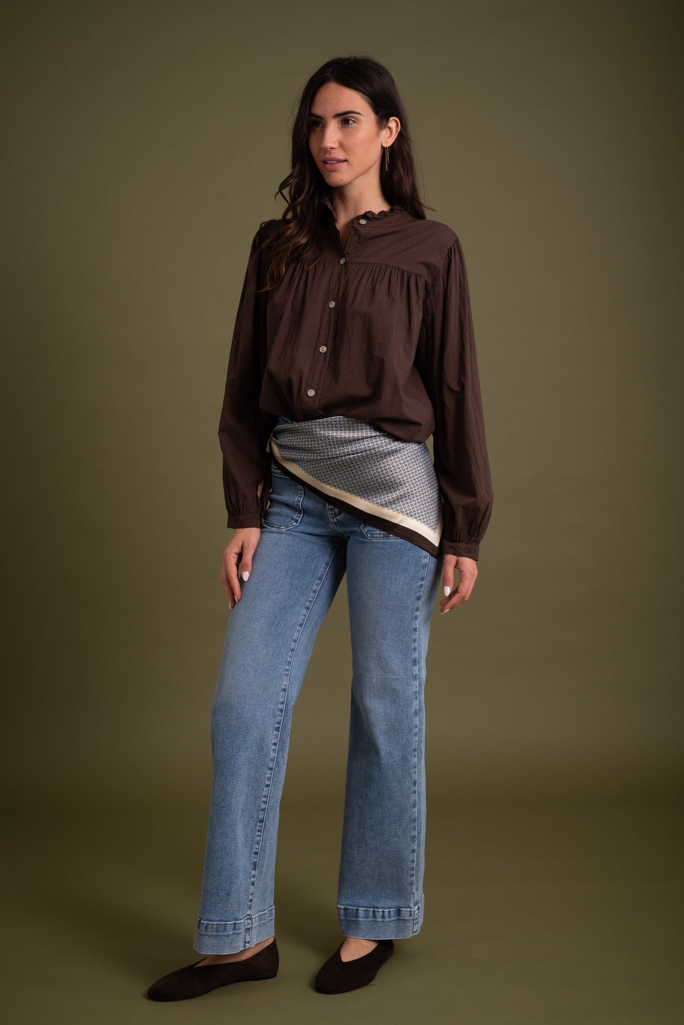 Blusa Laura Chocolate