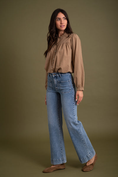 Blusa Laura Camel
