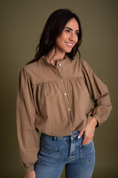 Blusa Laura Camel