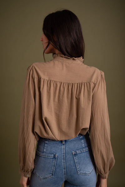 Blusa Laura Camel