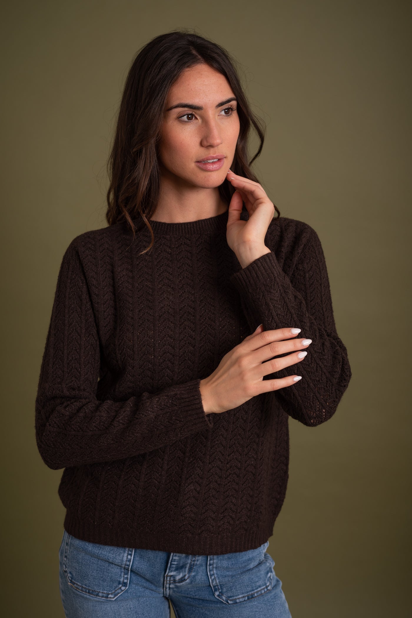 Jersey Sabrina Chocolate