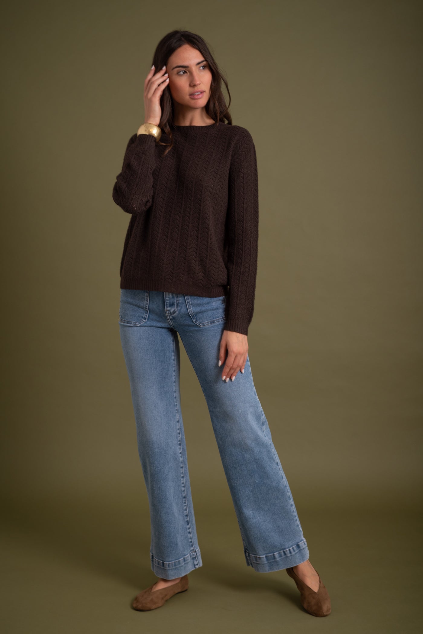 Jersey Sabrina Chocolate