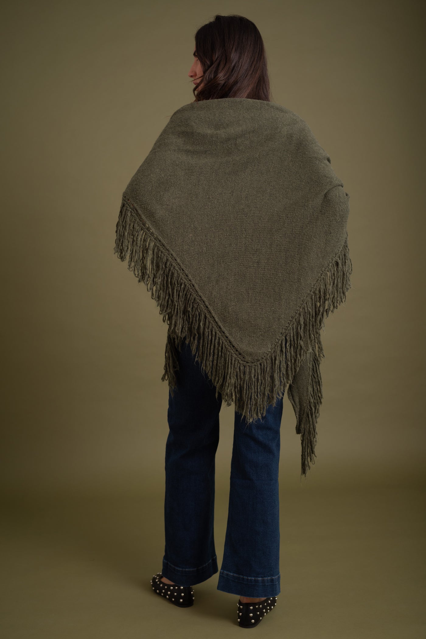 Poncho París Verde Caza