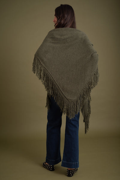 Poncho París Verde Caza