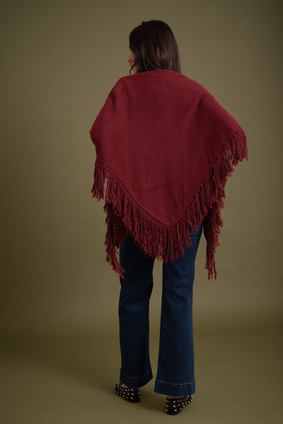 Poncho París Burdeos