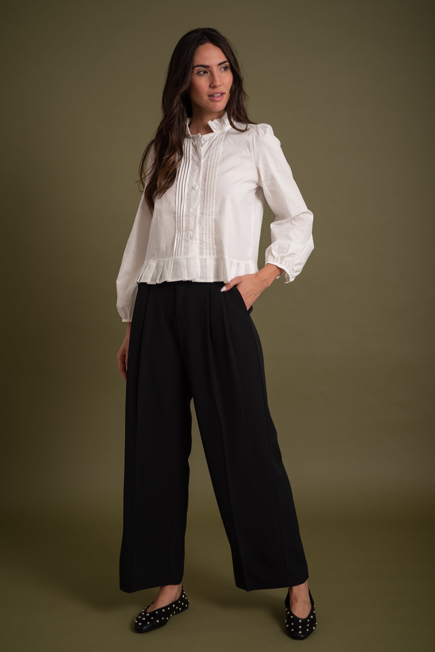 Pantalon Pinza Negro