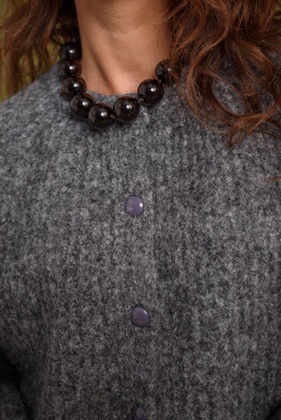 Cardigan Amanda Gris