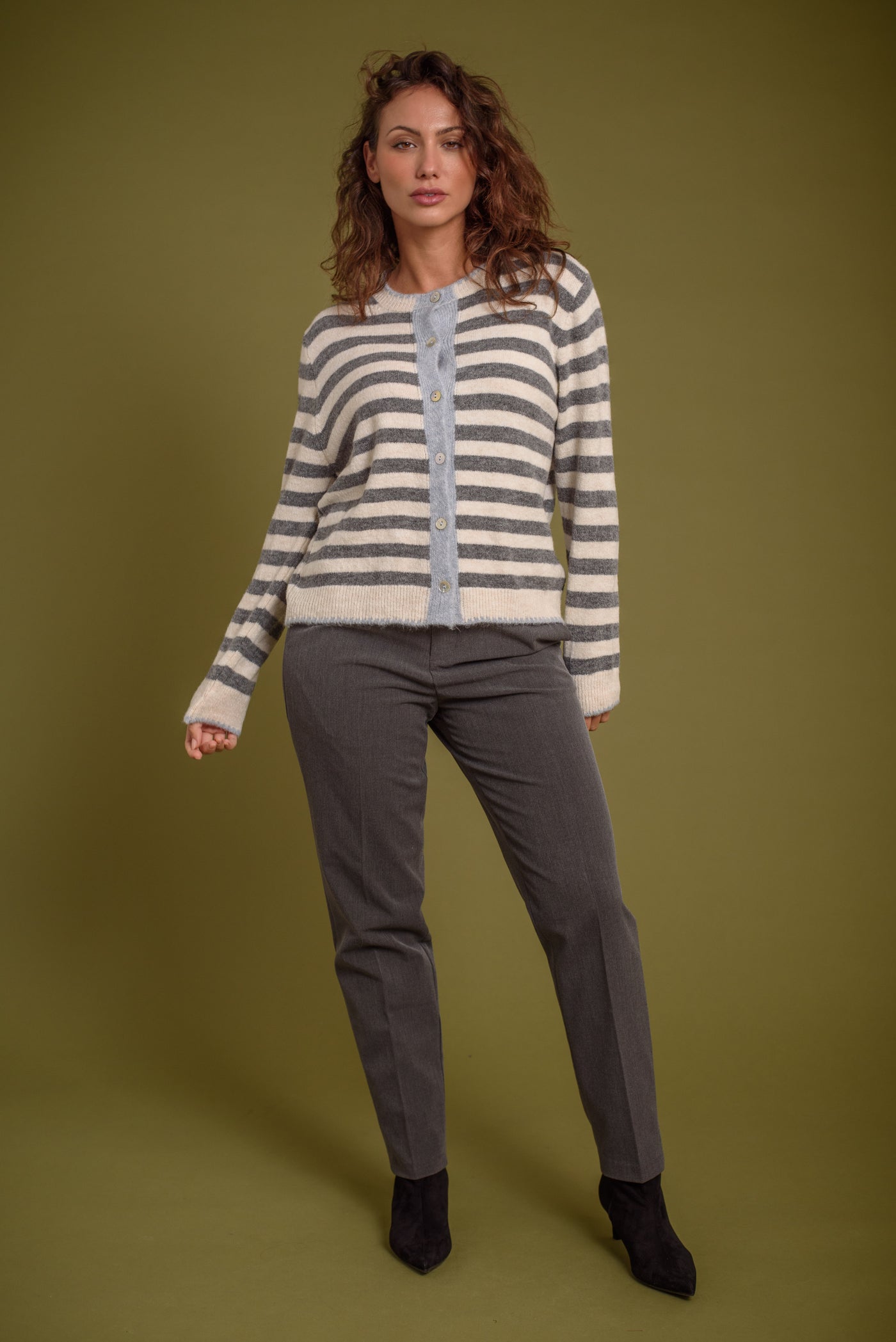 Cardigan Abigail Gris