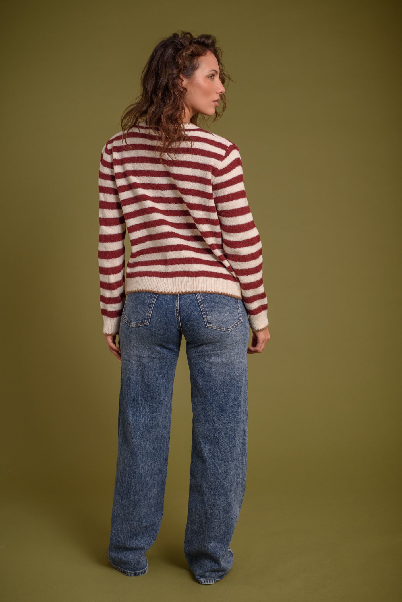 Cardigan Abigail Burdeos