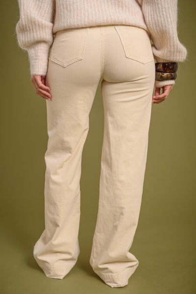 Pantalón Alejandra Pana Beige