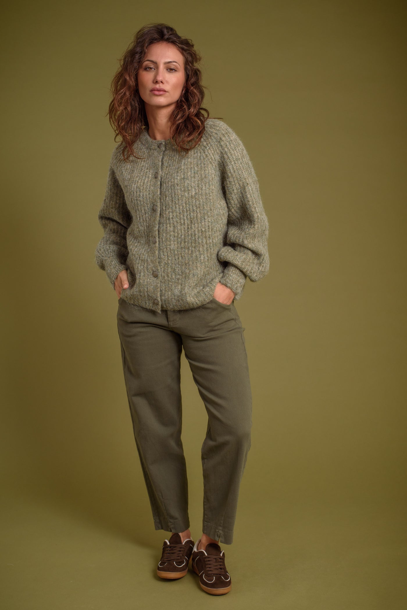 Cardigan Amanda Verde