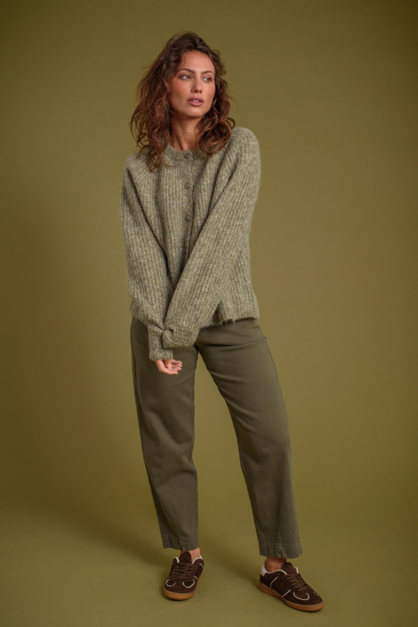 Cardigan Amanda Verde