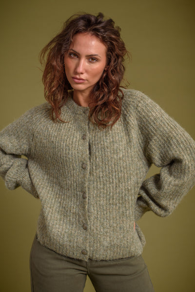 Cardigan Amanda Verde