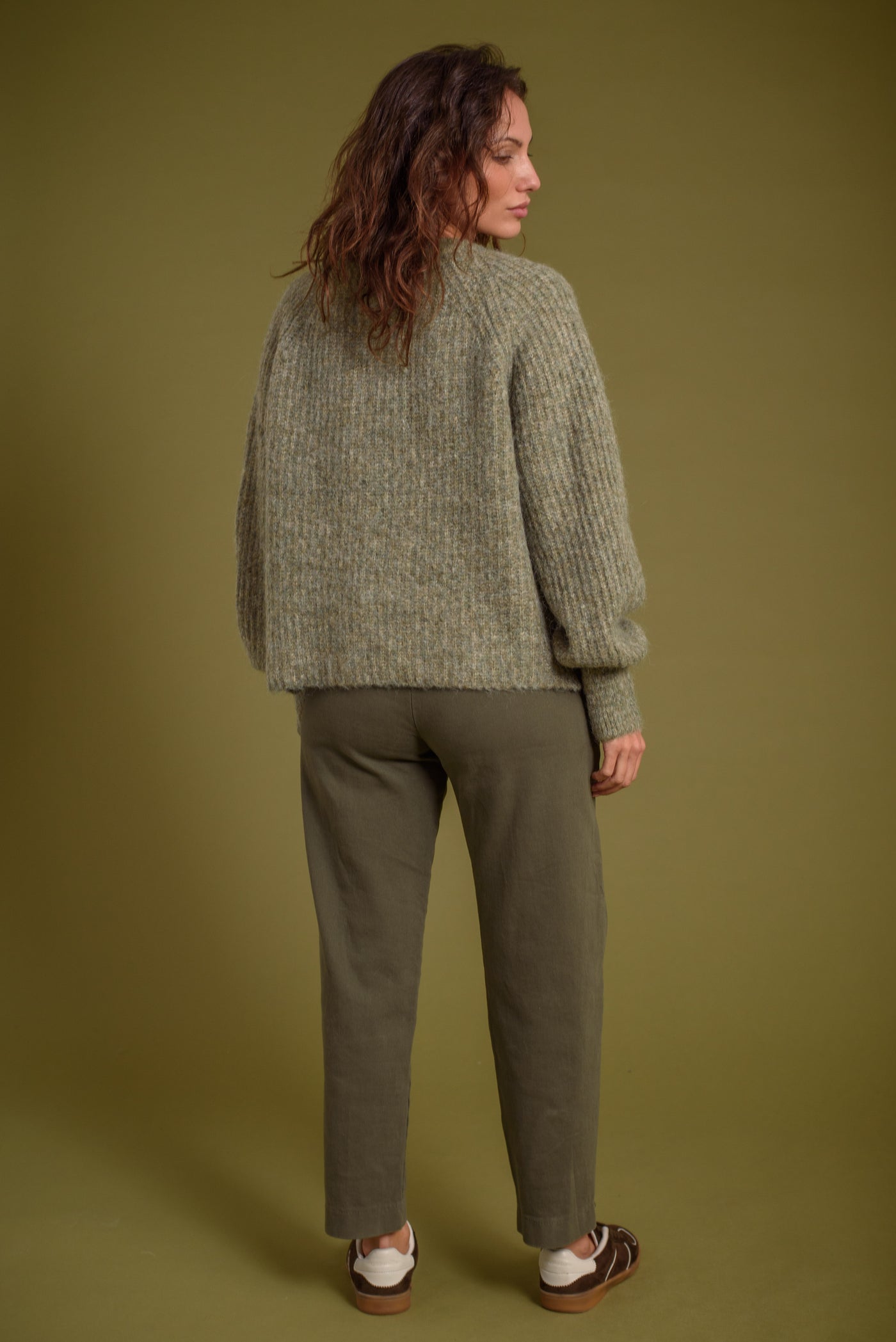 Cardigan Amanda Verde