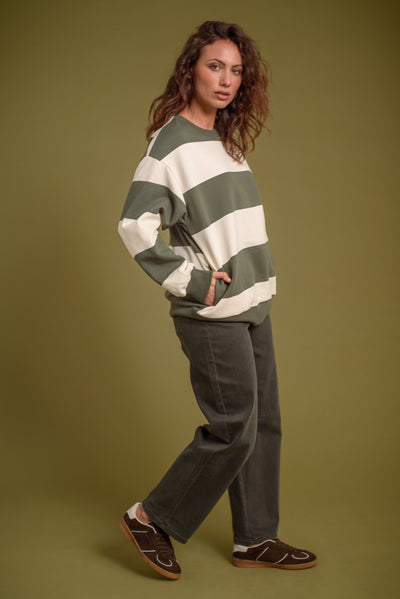 Sudadera Teresa Verde Caza