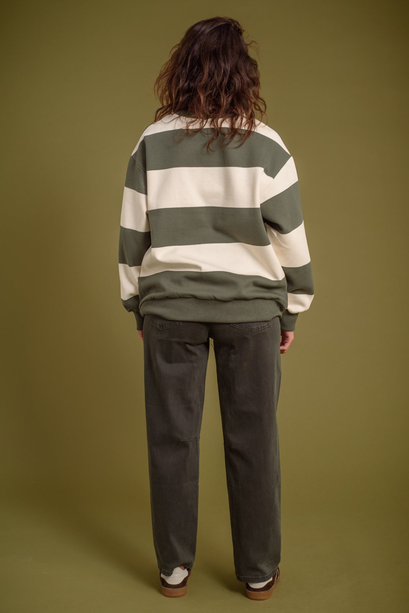 Sudadera Teresa Verde Caza