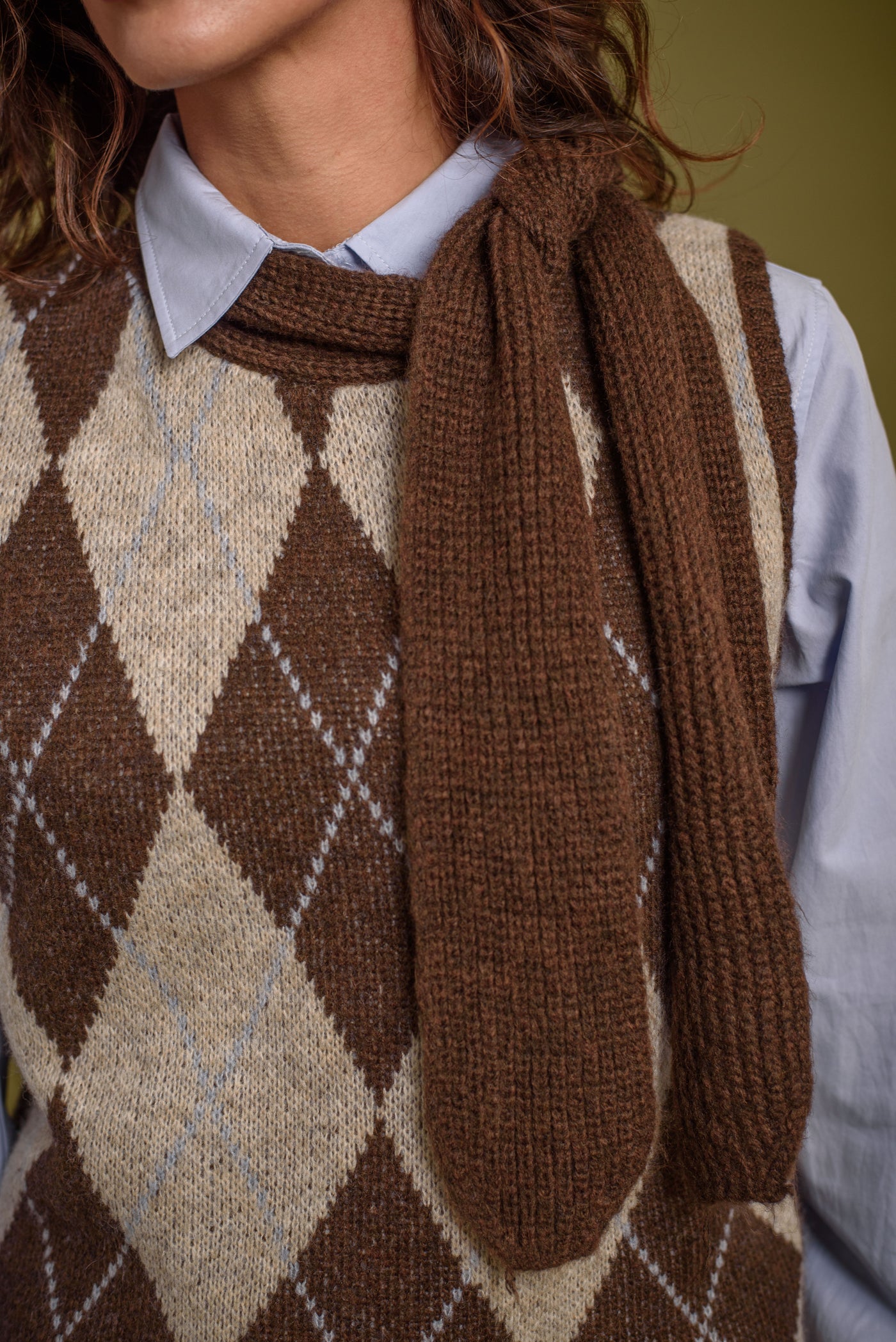 Chaleco Celine Chocolate