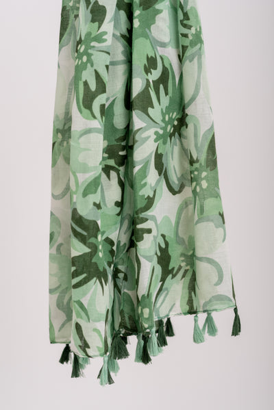 Fular Magnolia Verde