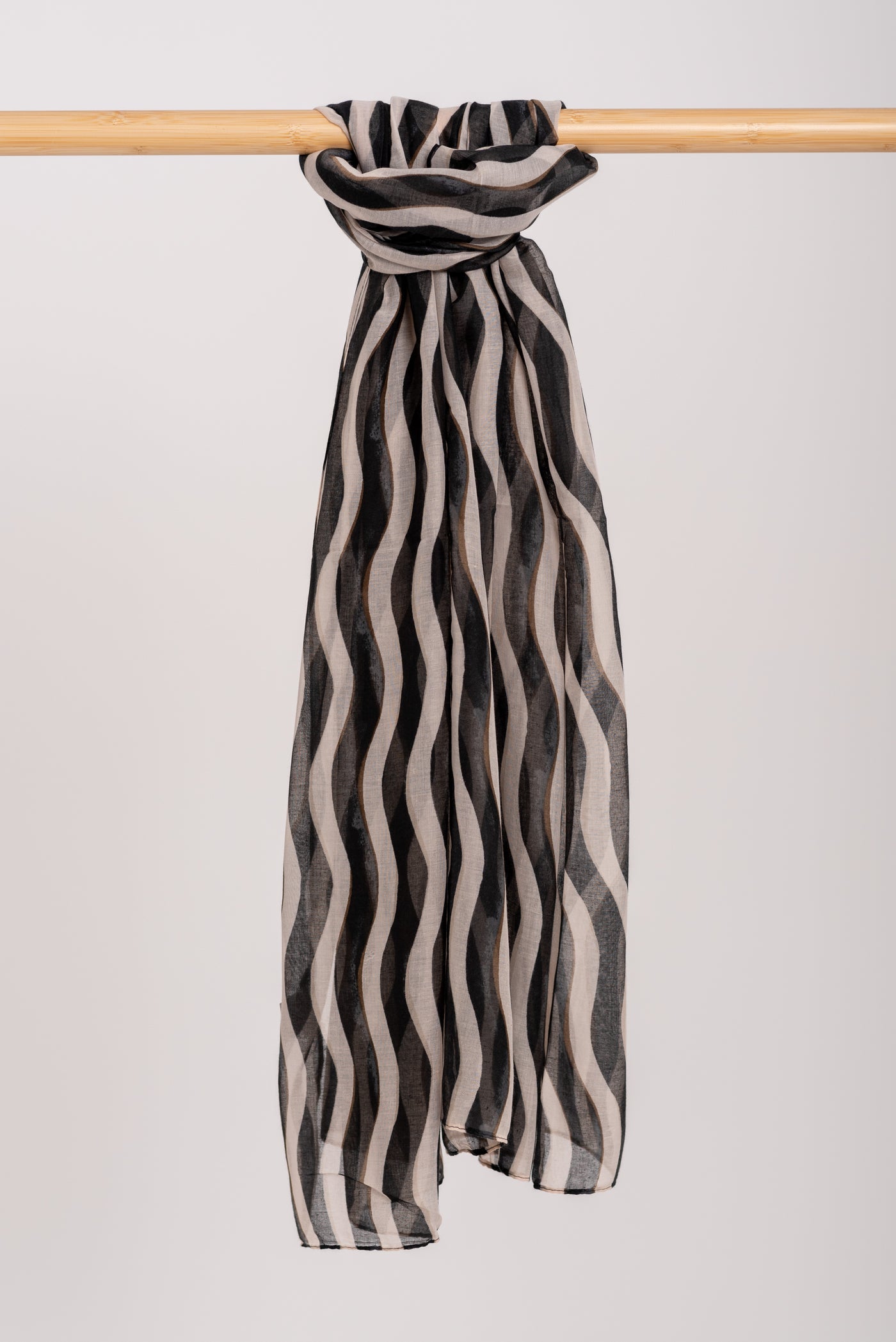 Fular Ondas Negro