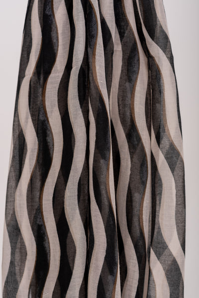 Fular Ondas Negro