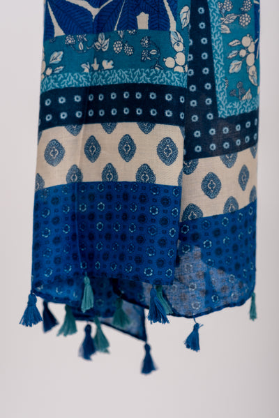 Fular Salónica Azul