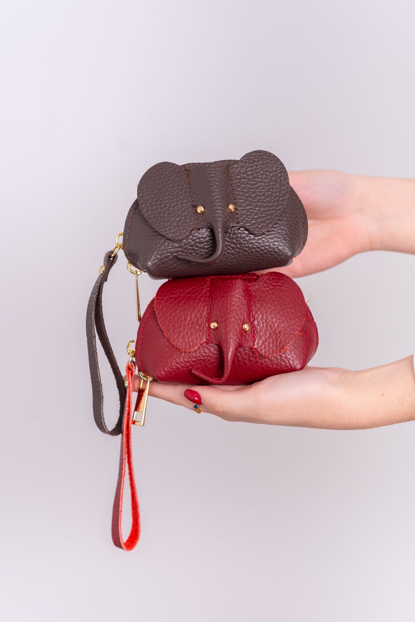 Monedero Elefante Chocolate