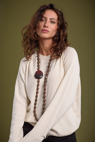 Collar Caceres Chocolate