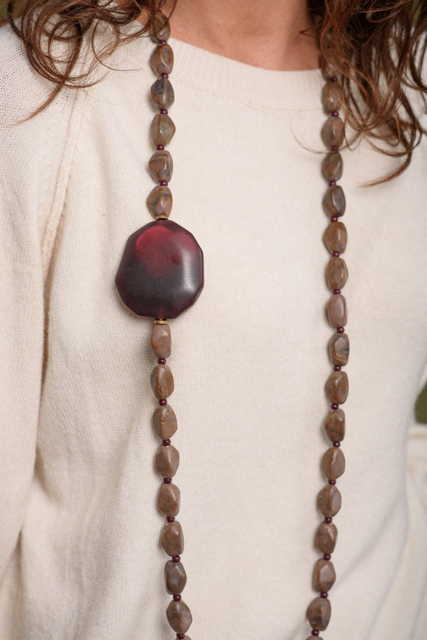 Collar Caceres Chocolate