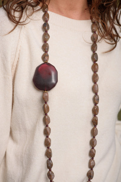 Collar Caceres Chocolate